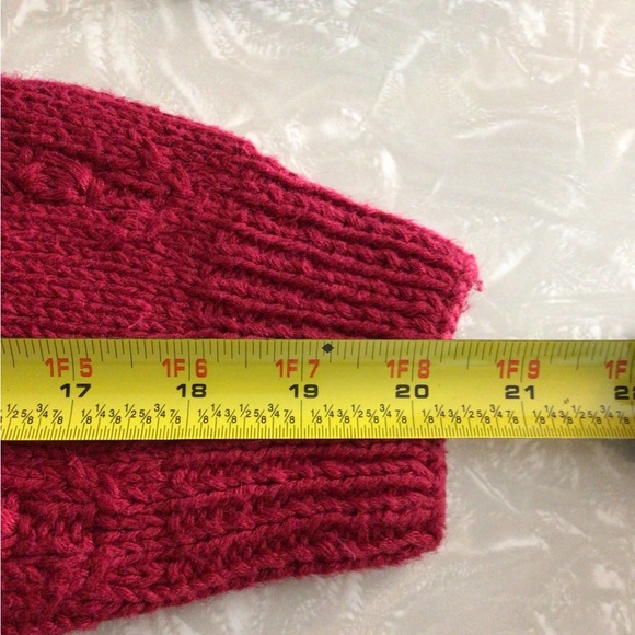 Vintage knitters by hand women’s button down cape isles knitted sweater size s - Picture 6 of 11